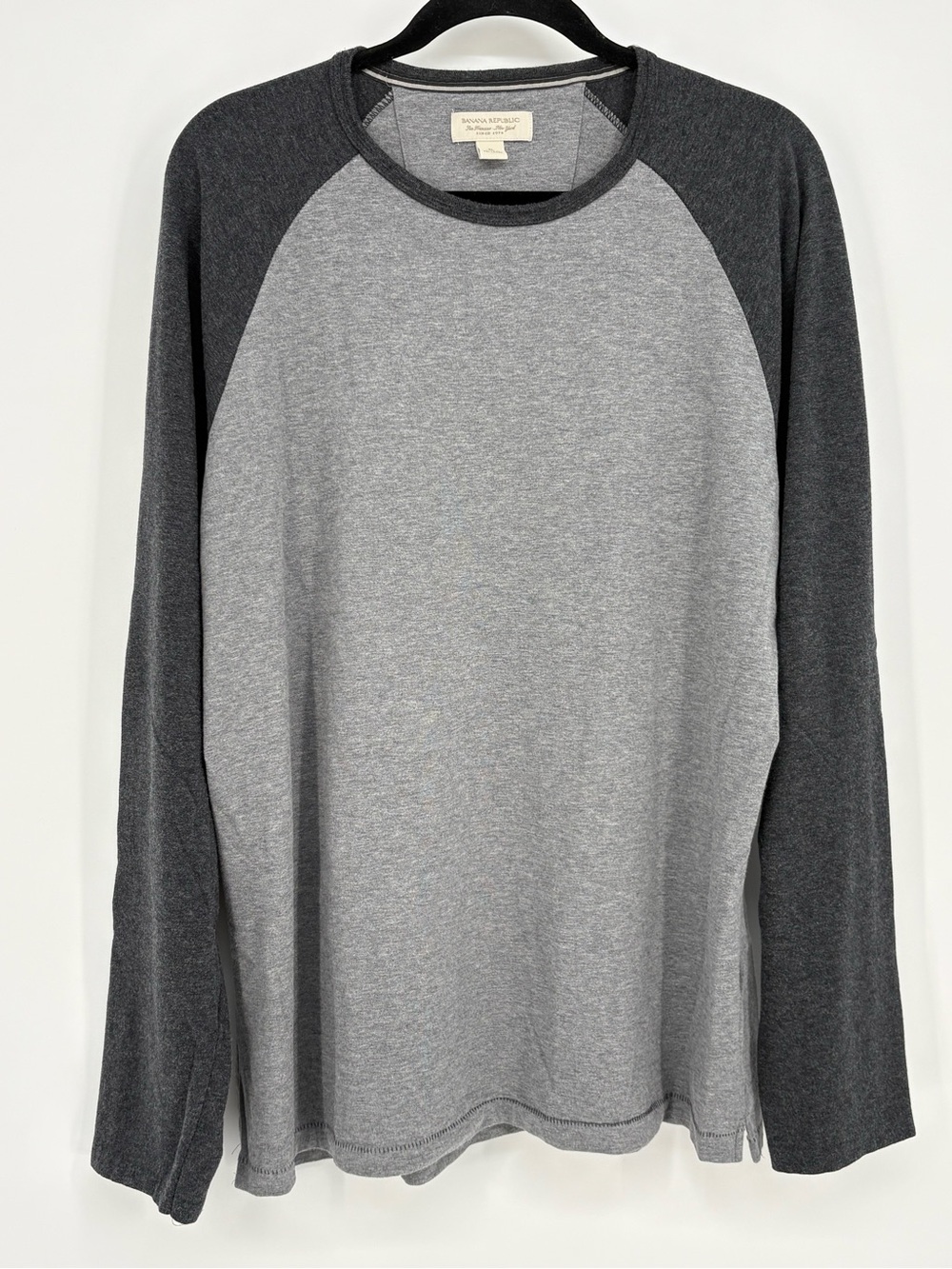 Banana Republic Shirt Gray Long Sleeve Mens XL